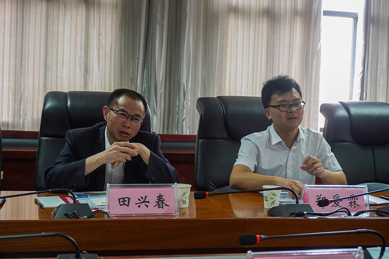 绥阳县中等职业学校田校长一行来beat365官网考察交流(图2)