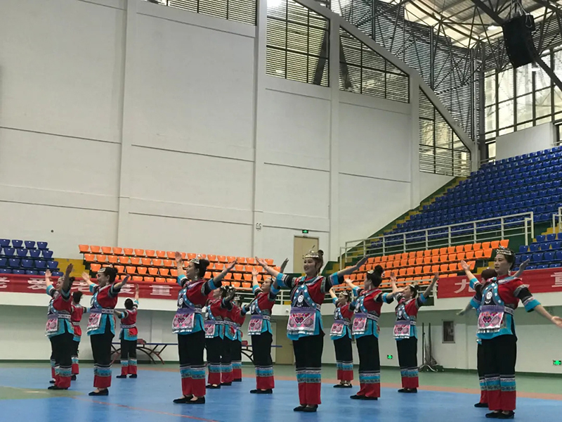 【微德江】“九九重阳”2020年老年人体育健身项目展示活动早beat365官网体育馆进行(图3)