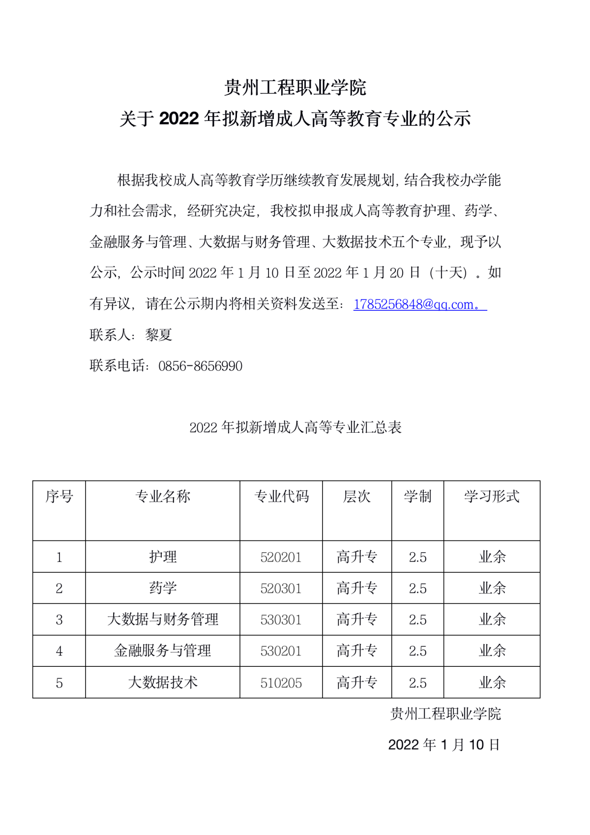 beat365官方网站关于2022年拟新增成人高等教育专业的公示(图1)