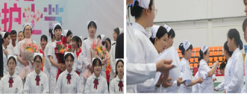 强护理技能，展天使风采——beat365官方网站成功举办5·12国际护士节活动暨授帽仪式(图4)