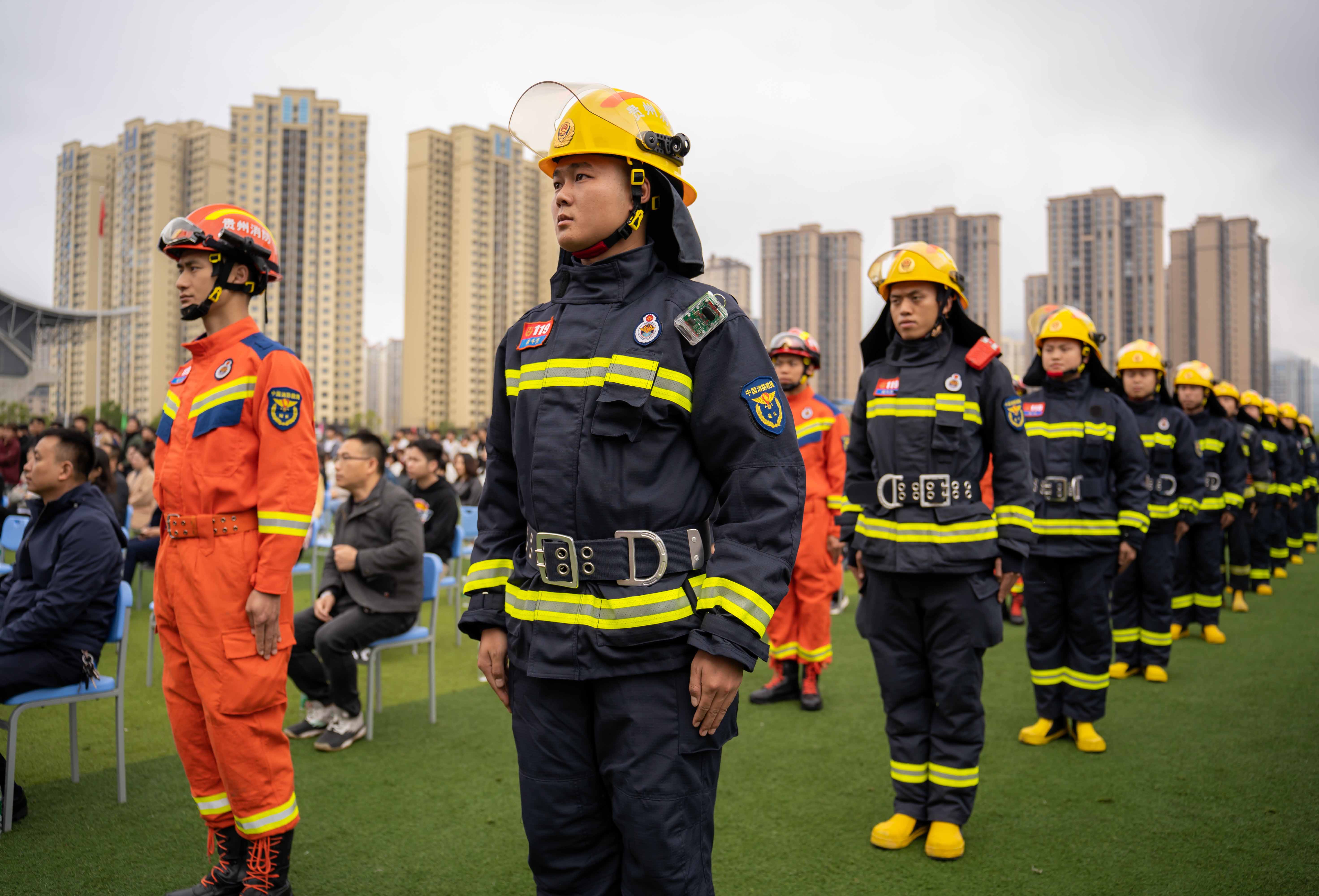 2023年德江县消防宣传月活动启动仪式暨第二届大学生消防技能运动会在beat365官方网站举行(图12)