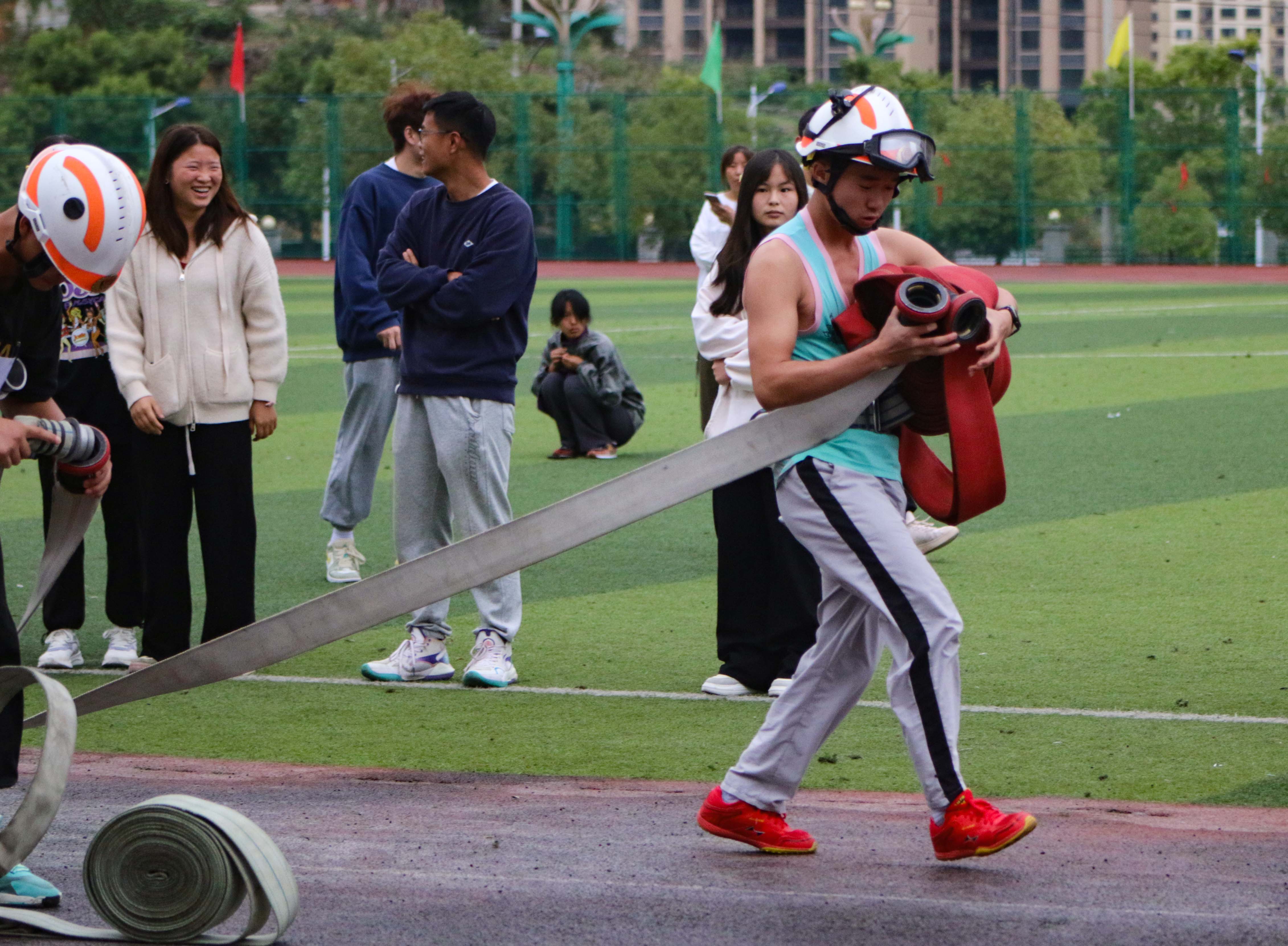 2023年德江县消防宣传月活动启动仪式暨第二届大学生消防技能运动会在beat365官方网站举行(图21)