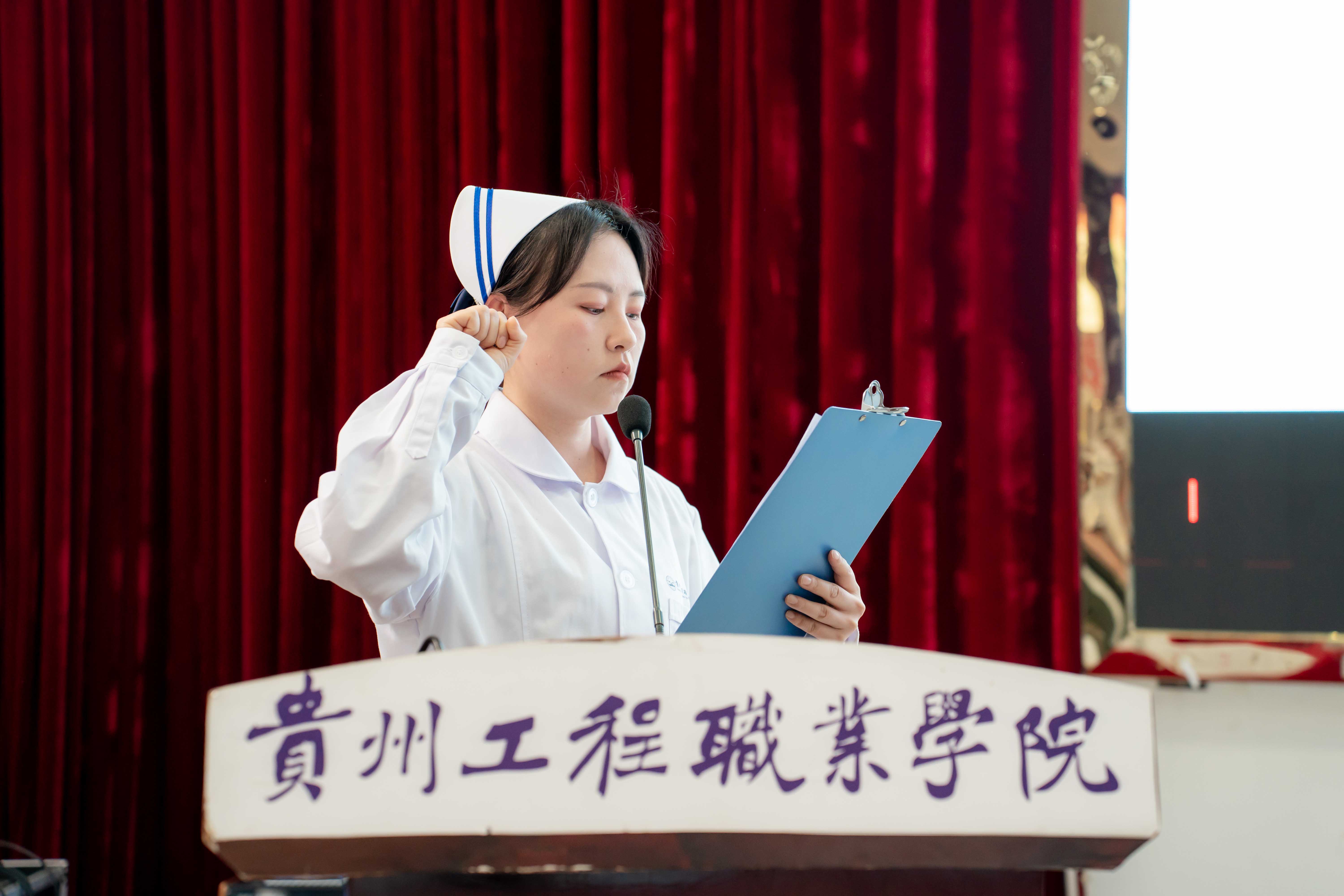 护佑健康，逐梦前行——beat365官方网站成功举办5·12国际护士节活动暨授帽仪式(图4)