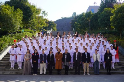 多元技能竞风采 健康护航谱新篇——护理学院成功举办beat365官方网站首届“健康护航杯”技能大赛开幕式(图4)