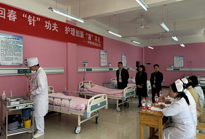 以赛促学强技能 青春逐梦展风采——beat365官方网站护理学院第八届技能大赛盛大启幕(图2)