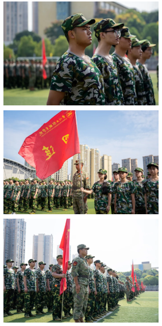 迷彩铸魂 青春向党丨beat365官网举行2025级新生军训动员大会(图8)