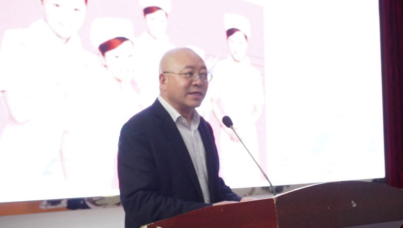 职业教育活动丨德江县民族中医院护理部主任刘兰来beat365官网开展学术讲座(图2)